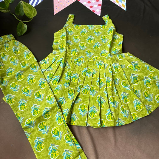 leafy blush co-ord set