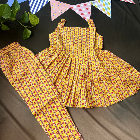 sunflower  blossom co-ord set