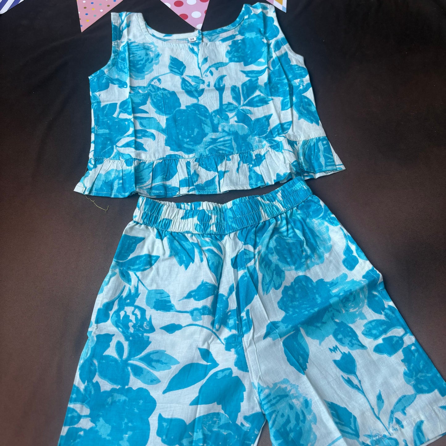 Blue Haven Shorts Co-ord Set
